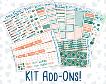 Kit 0155 Add Ons - Lucky Charm - March- Planner Stickers - Kit 2024