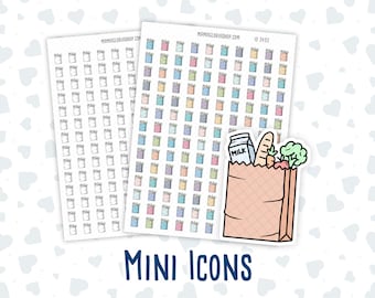 Grocery Shopping  - Doodle Icon Sticker