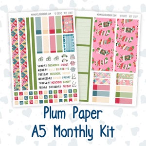 Kit 0197 Plum Paper A5– Mensal - Quebra-Nozes Mágico - Natal - Dezembro