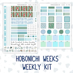 Kit 0196 Hobonichi Weken – Wekelijks Kit – Warme Winter – December – Kerst