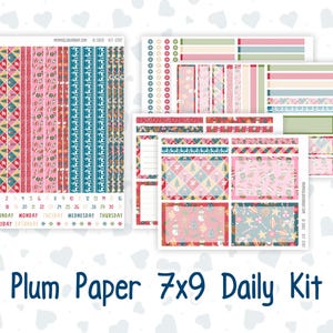 Kit 0197 - 7x9 Plum Paper Daily - Quebra-Nozes Mágico - Planner - Dezembro - Natal
