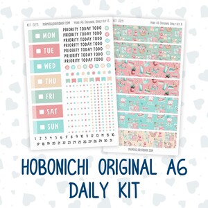 Kit 0211- A6 Hobonichi Original– tägliches Kit - Frühling für die Hausarbeit - März