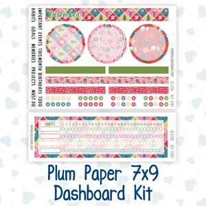 Kit 0197 pruimenpapier 7 x 9 - dashboard - notenkrakermagie - december - kerst