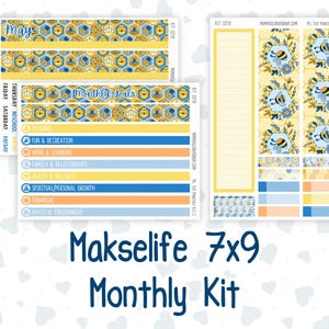 Kit 0219- 7x9 MakseLife - Monthly - Bee&#39;s Business- May