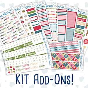 Kit 0197-add-ons - notenkrakermagie - december - kerst - plannerstickers - set 2024