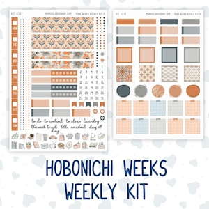 Kit 0237 - Hobonichi Weeks - Weekly Kit - October - Forest Folk