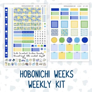 Kit 0187 Hobonichi Weeks – Weekly Kit - Lemon&Mosaic