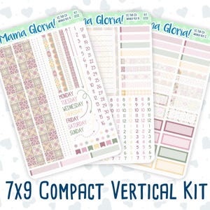 Kit 0232 - 7x9 Compact Vertical - Weekly Kit - September - Heirloom Garden