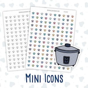 Panela de pressão - Cozimento lento - Multicooker - Doodle Icon-Sticker