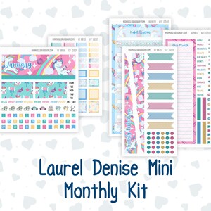 Kit 0201 Laurel Denise Mini Size  – Monthly - Dream Big- January