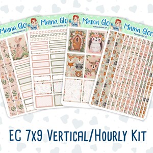 Kit 0209- 7x9 - Forest Friends- March- Weekly Kit For Planners