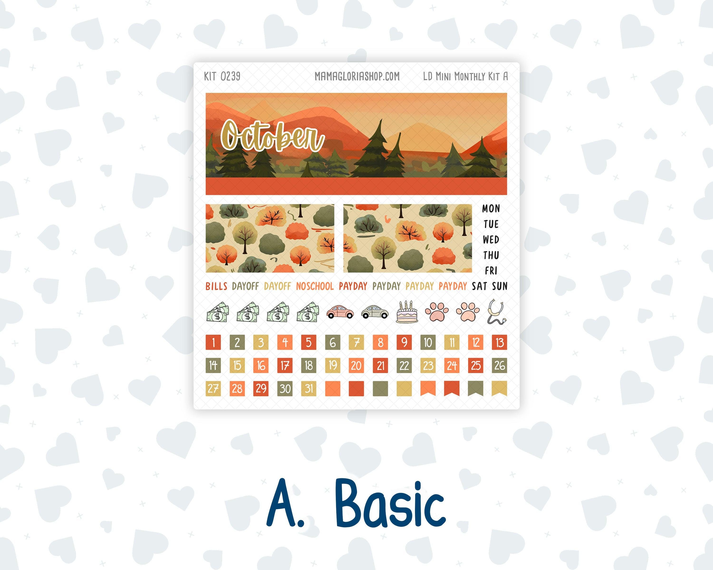 Kit 0239 - Laurel Denise Small the Nancy & Anne Planner - Former Mini ...
