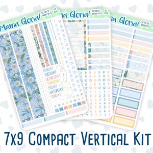 Kit 0216- 7x9 Compact Vertical - Daisy Days- Weekly - May