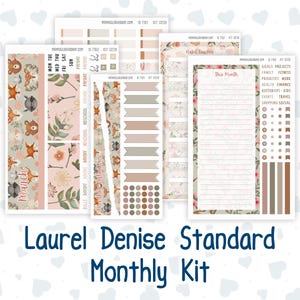 Kit 0209 Laurel Denise Taille standard – Mensuel - Forest Friends - Mars
