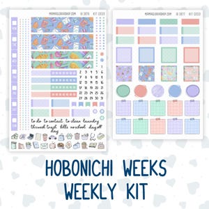 Kit 0203 Hobonichi Weeks – Weekly Kit - Self-Care - January