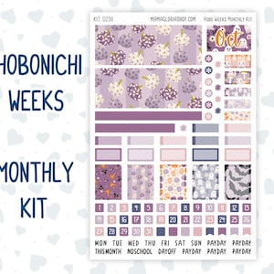 Kit 0236 - Hobonichi Weeks - Monthly Kit - October - Sweet & Spooky