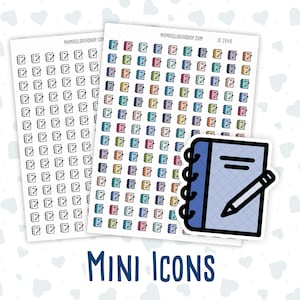 Notes - Notebook - Memo - Journal - Planner Icon Sticker