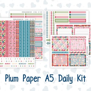 Kit 0197 A5 Plum Paper Daily - Quebra-Nozes Mágico - Planner - Dezembro - Natal