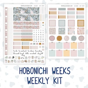 Kit 0157 Hobonichi Weeks – Weekly Kit - Swan Lake