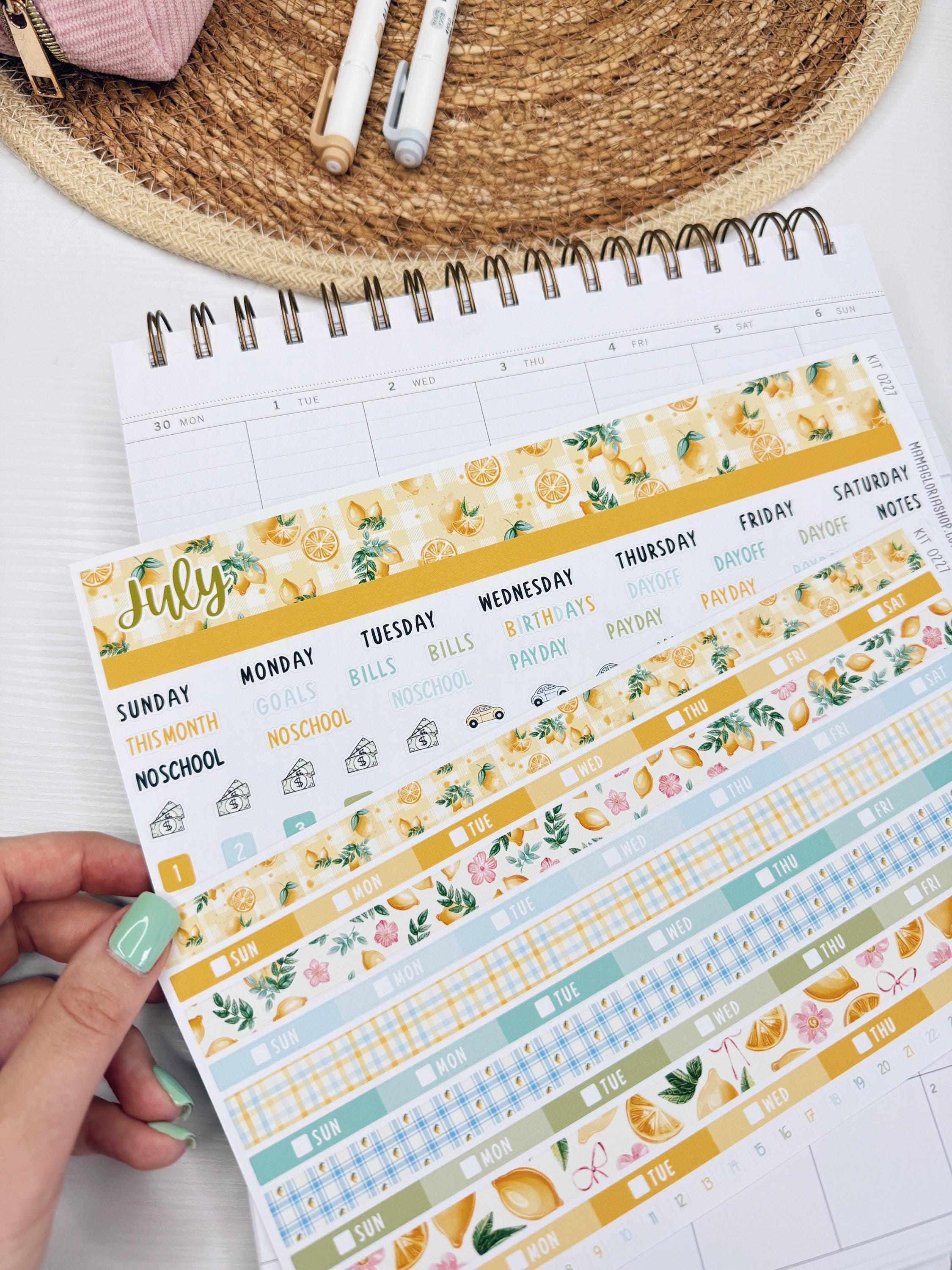 Kit 0260 - Laurel Denise the Jo Planner - Monthly Kit - April - Pastel ...