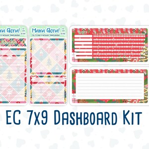 Kit 0197-7 x 9 - Magie Notenkraker - December - Kerstmis - Notitiepagina's - Dashboardkit - Productiviteitspagina