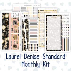 Kit 0200 Laurel Denise Taille standard – Mensuel - Golden Hour - janvier - Nouvel an