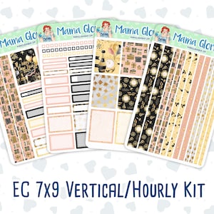 Kit 0200-7 x 9 Golden Hour januari-Nieuwjaar Wekelijkse kit voor planners