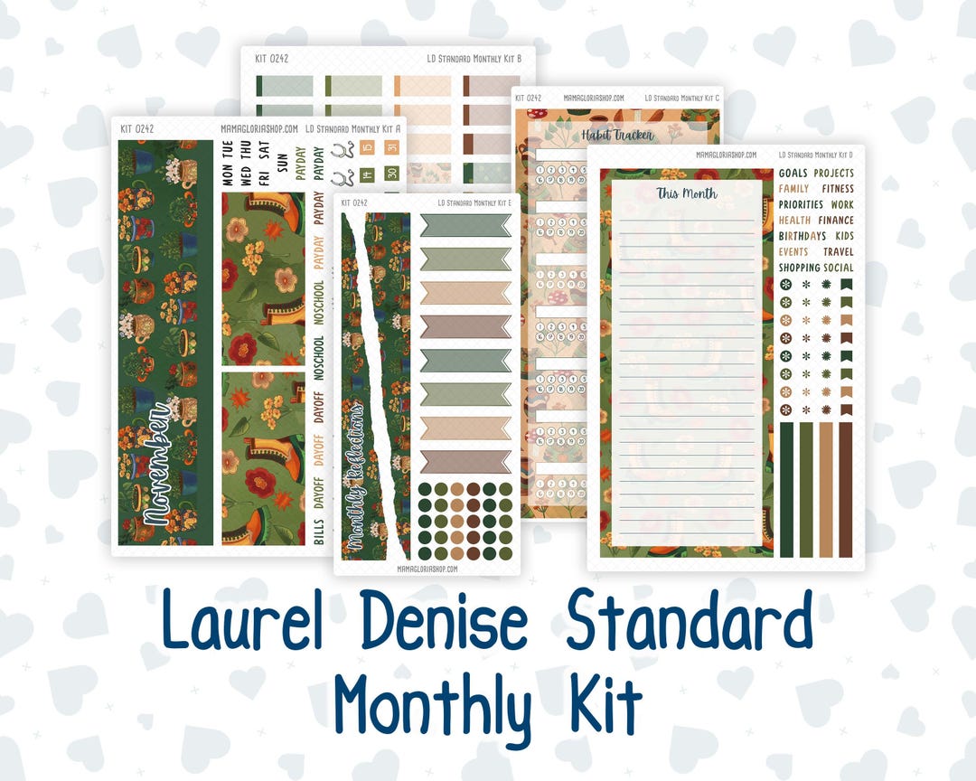 Kit 0242 - Laurel Denise Large the Nancy & Anne Planner - Former ...