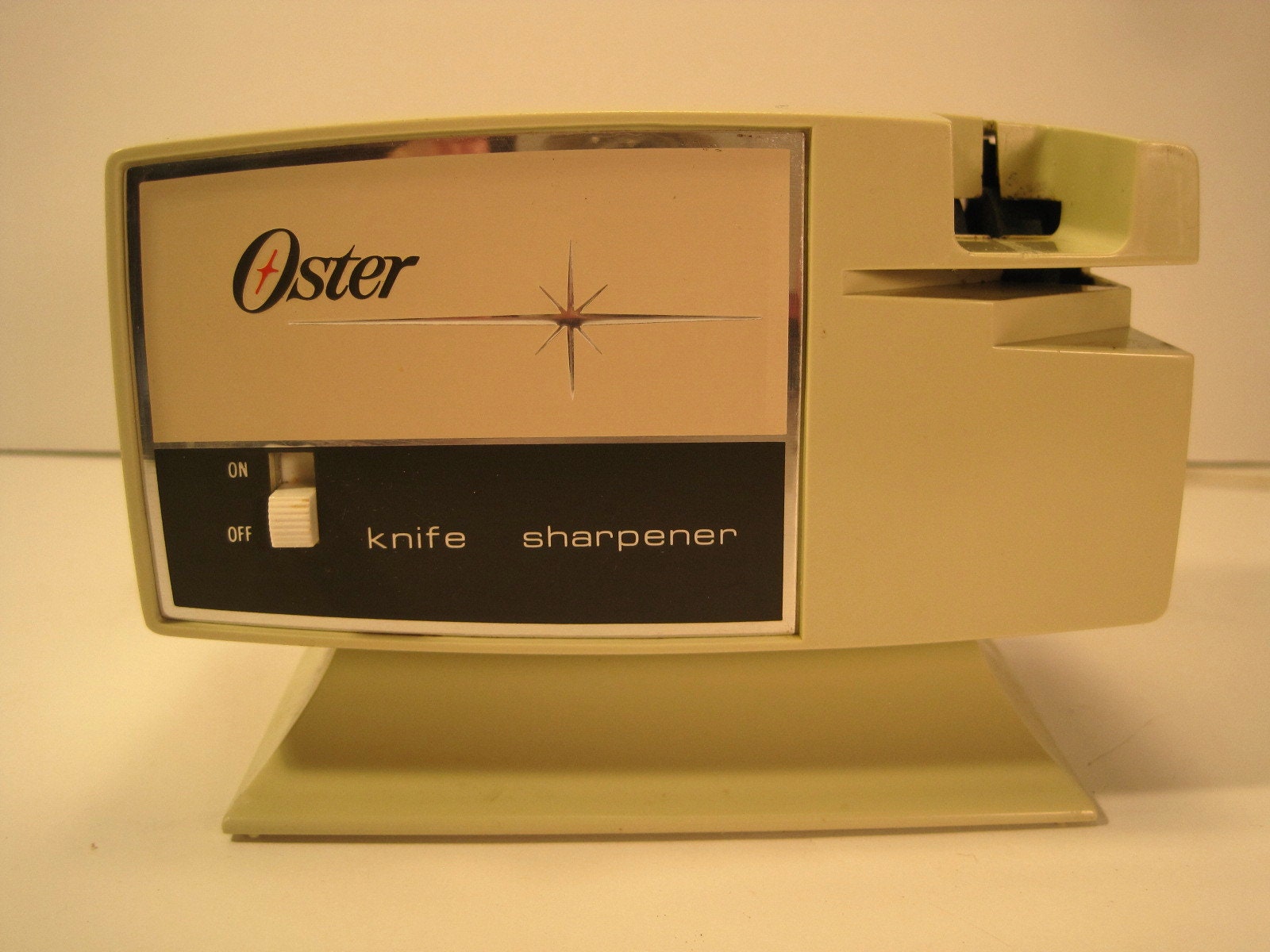 Oster Vintage Electric Knife Sharperner 1960's Etsy