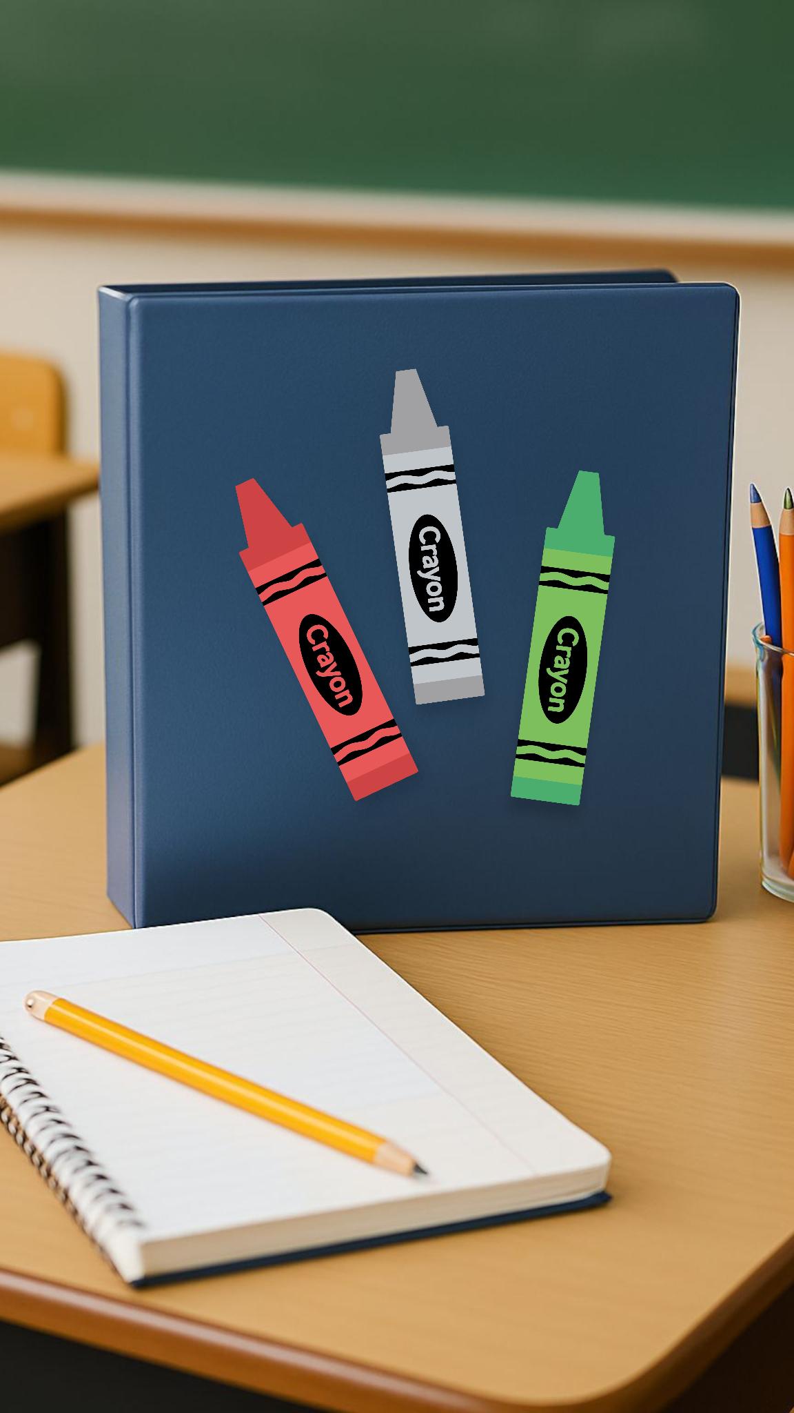 Rainbow Crayon SVG Bundle: Back to School Cricut & Silhouette Cut Files ...