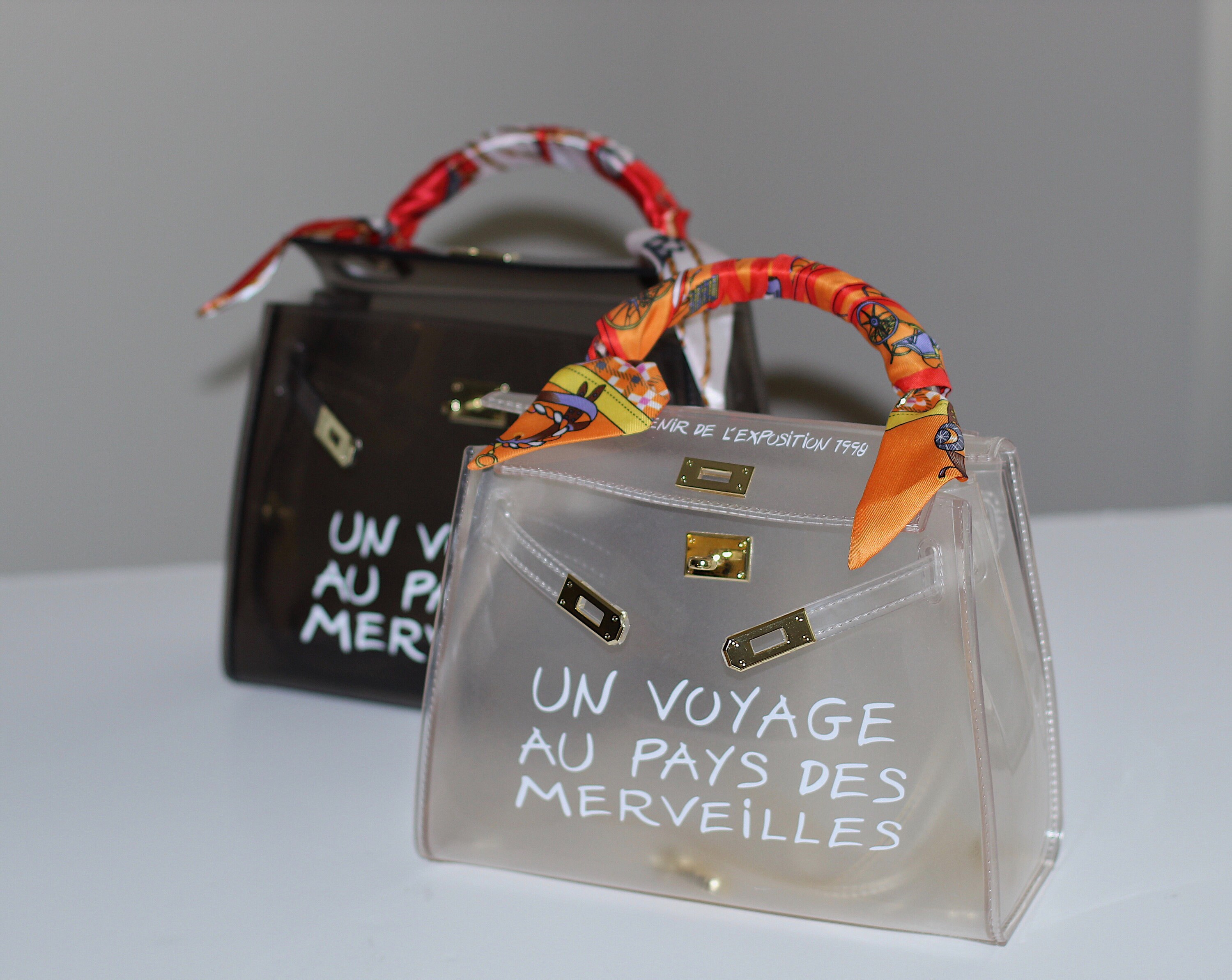 un voyage clear bolsa