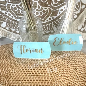 Sticker for place mark/wedding name holder