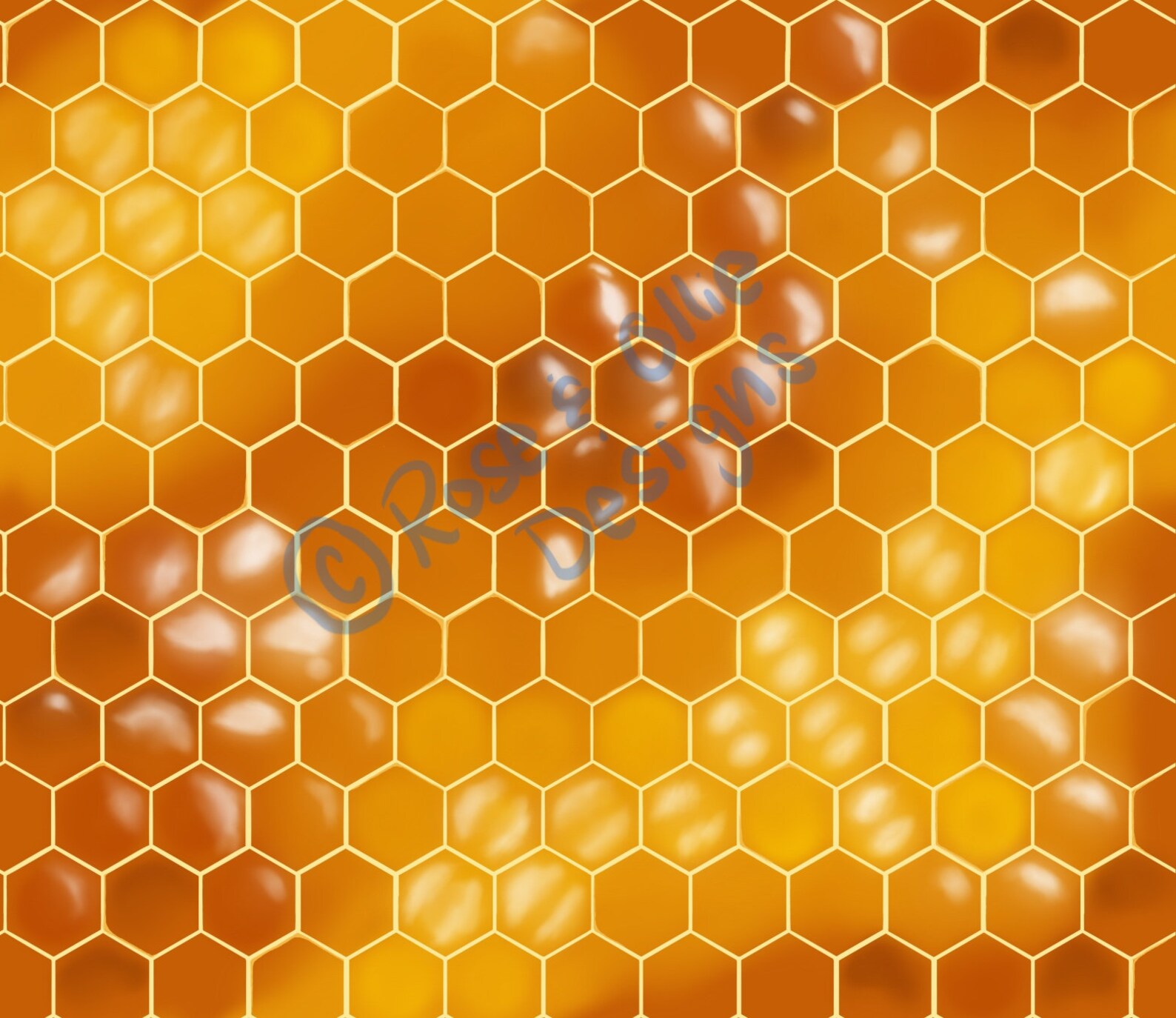 Golden Seamless Print Fabric Digital Etsy