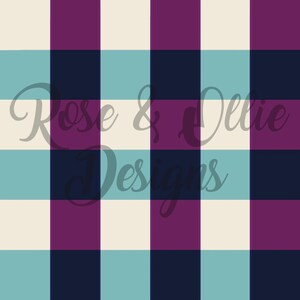 Icey Sisters Gingham Plaid