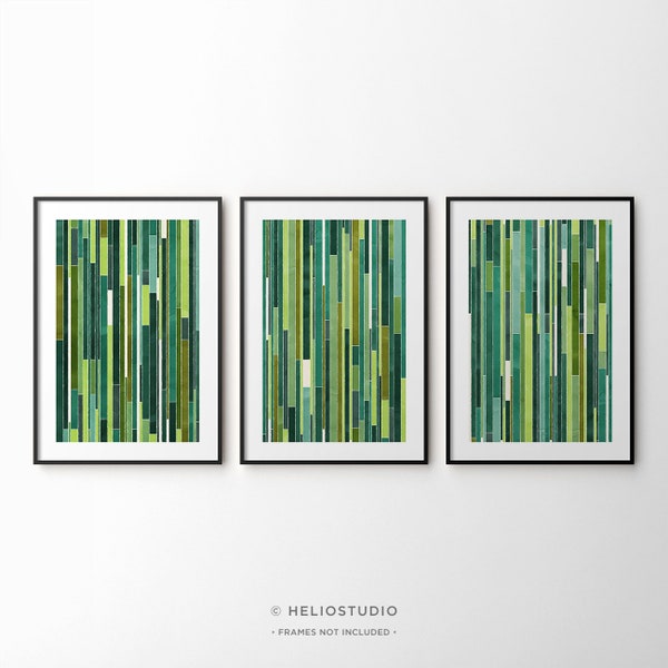 Green Wall Art Etsy UK