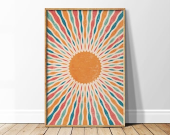 Sun Rays Wall Art - Etsy