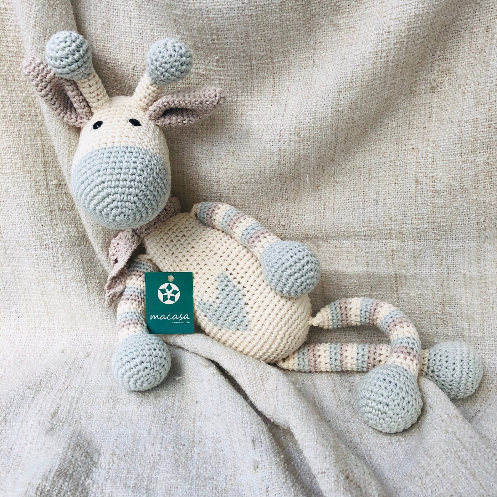 Handmade Crochet Giraffe Toy