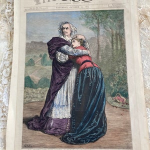 The Graphic Rare Nineteenth Century Original Newspaper front cover  from 1873