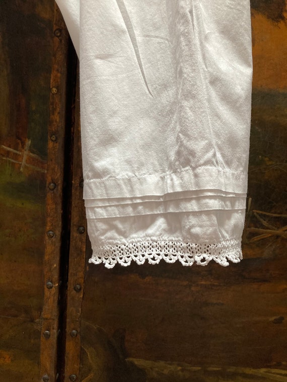 Victorian French Cotton Pantalettes ,Bloomers, An… - image 3