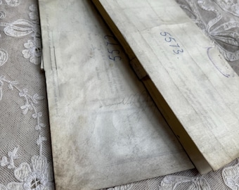 19世紀のアンティーク手書き羊皮紙契約書 - Etsy 日本