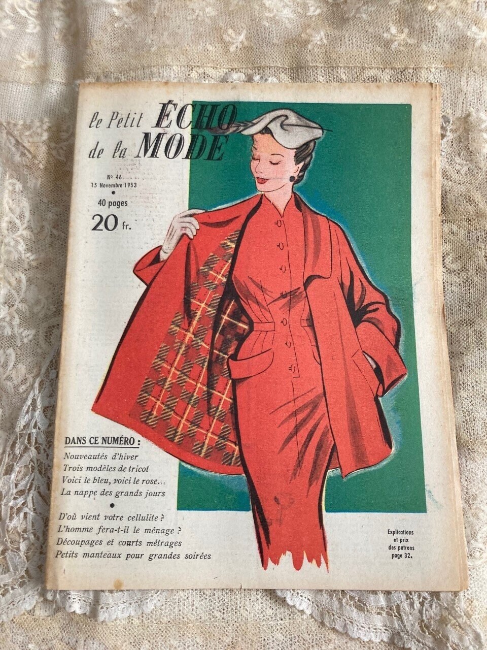 フランス アンティーク 1889年 1月〜12月合本 全415ページ le petit