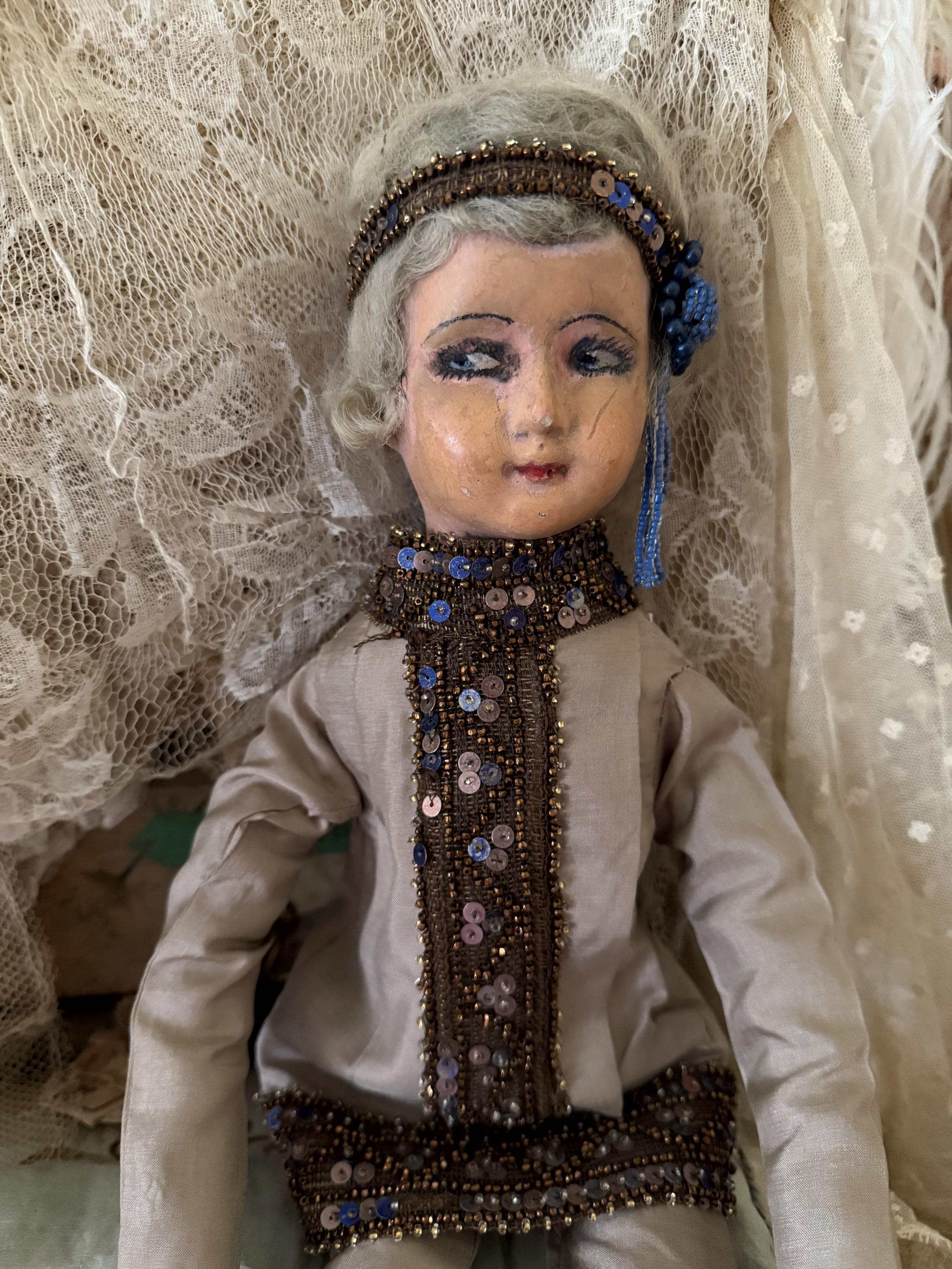 Rare poupée de salon /dit boudoir - Collection