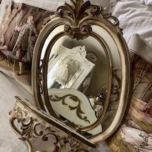 Stunning Italian Florentine mirror & matching console table