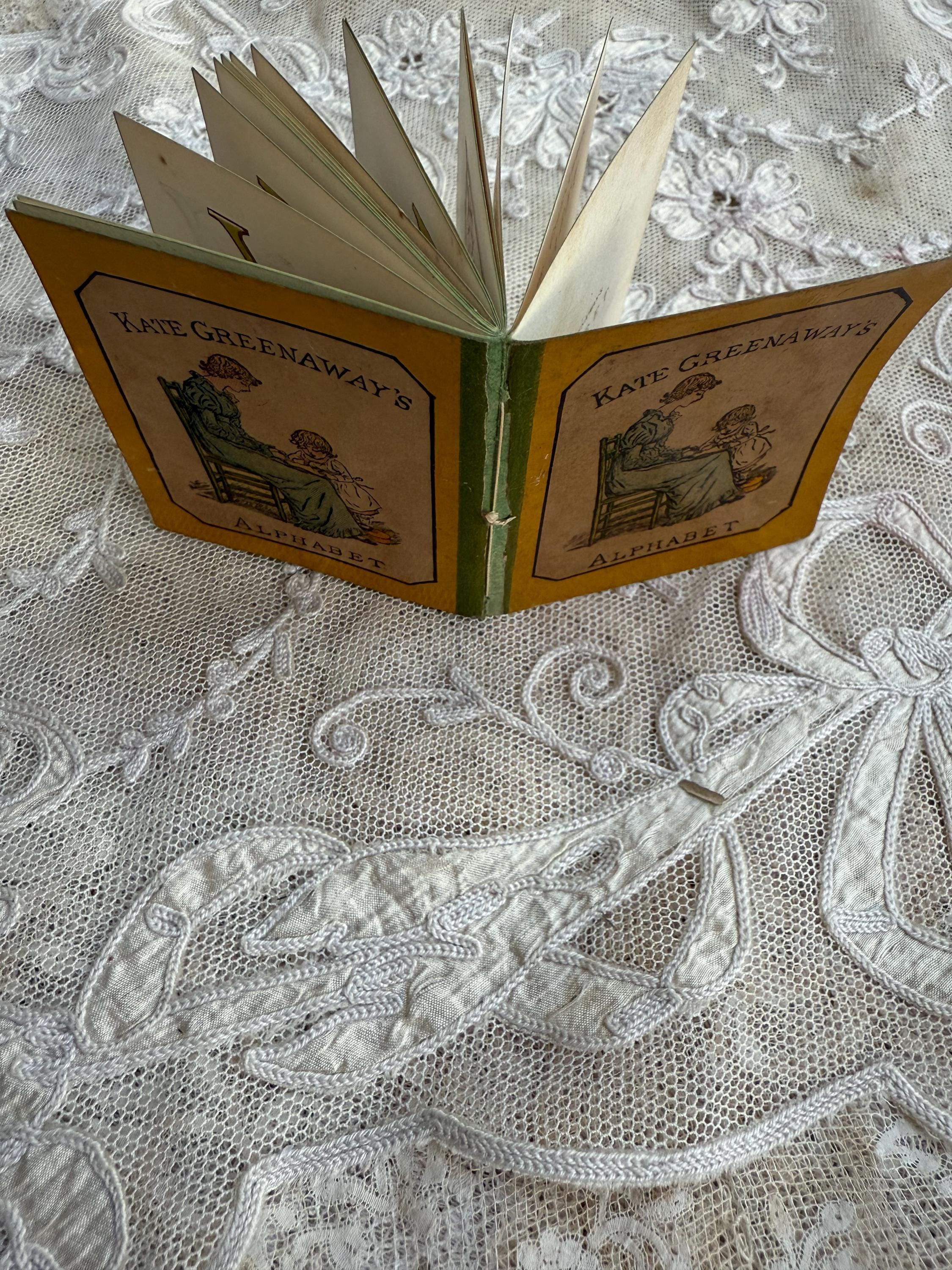 1885年 ケイト・グリーナウェイのアルファベットブック初版 - Etsy 日本