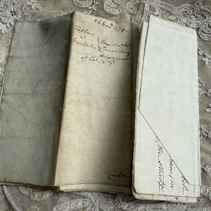 1771 antieke Hopkins handgeschreven testament