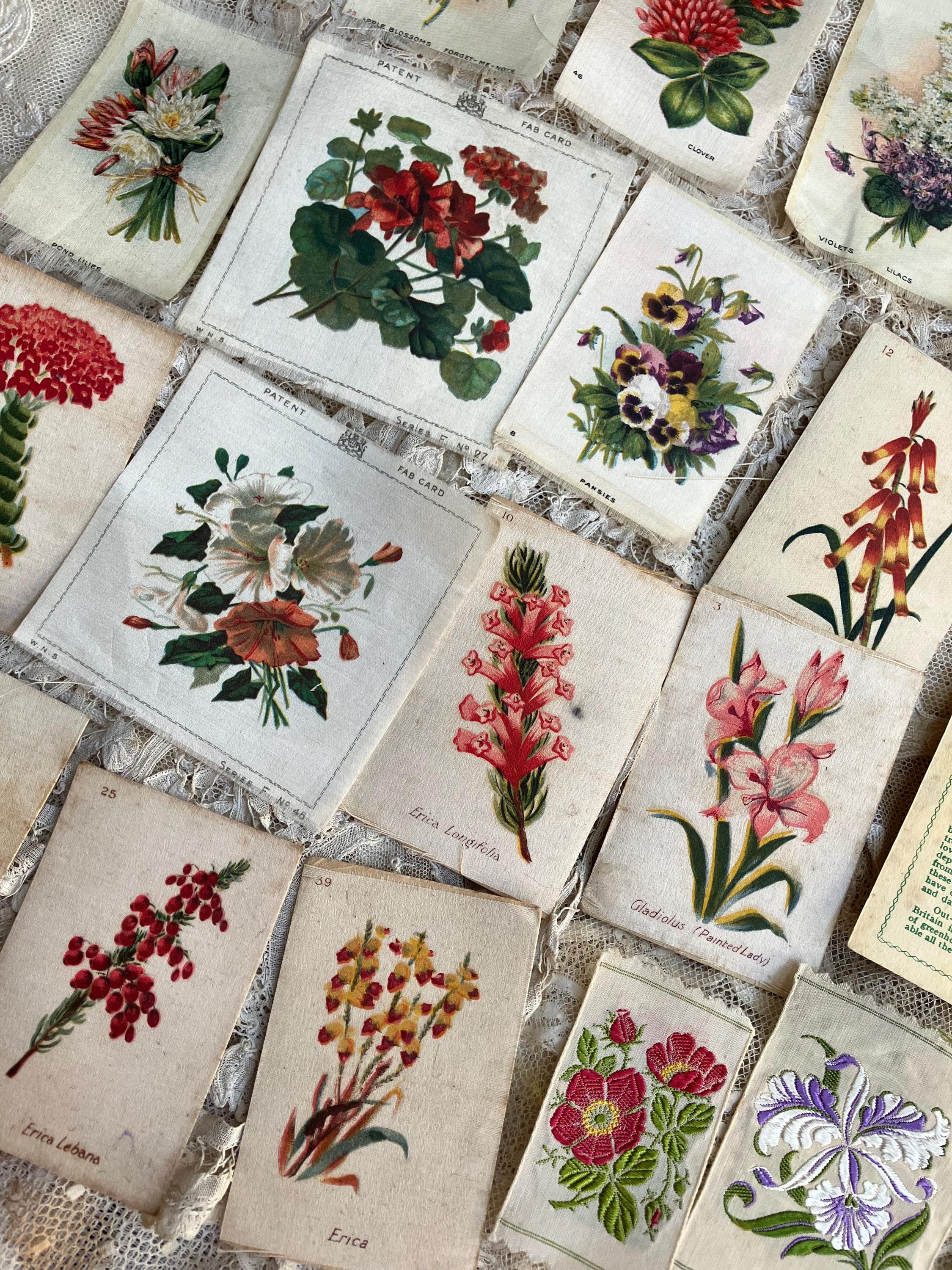 F）国旗 シガレットカード 旗 シルク Kensitas イギリス 36枚 F）国旗