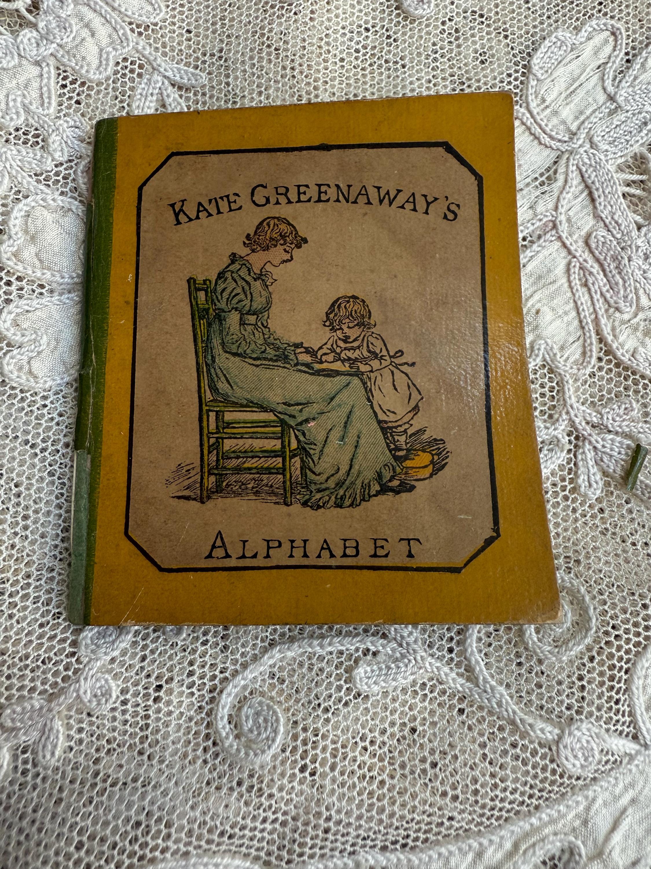 1885年 ケイト・グリーナウェイのアルファベットブック初版 - Etsy 日本