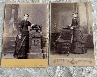 Fotografía victoriana de David & Sons en formato CDV.