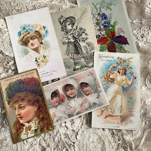 Cartes publicitaires anciennes, Café, Pianos, Avoine, Hamamélis