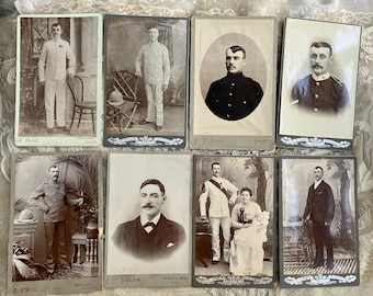 Victorian Photo Cabinet Card sCDV Photo Portraits By C D Silva in India